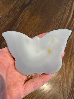 Grey Agate Butterfly